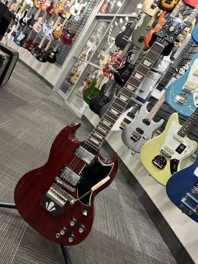 Gibson Custom Shop - 62 LP SG STD SHORT MAESTRO LGT AG 2